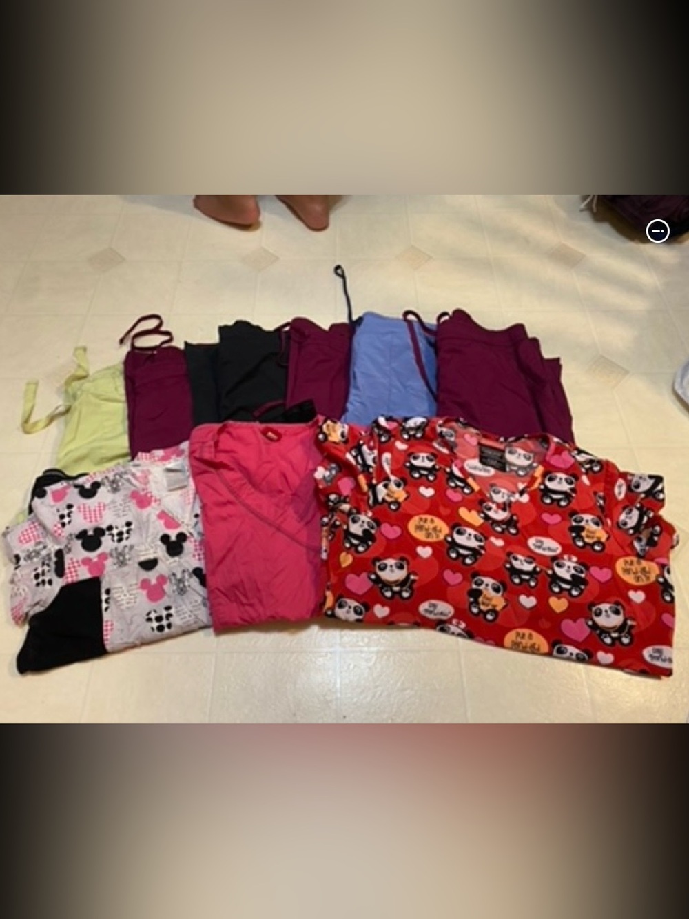 Women's Scrubs Bundle Size Medium
